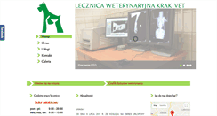 Desktop Screenshot of krakvet.eu